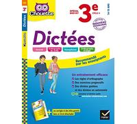 Dictées 3e Spécial brevet: cahier d'entraînement en orthographe