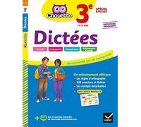 Dictées 3e Spécial brevet: cahier d'entraînement en orthographe