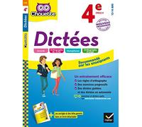 Dictées 4e: cahier d'entraînement en orthographe