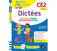 Dictées CE2 - Cahier de soutien nouveau programme: Leçons et exercices corrigés