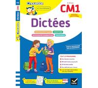 Dictées CM1 – Cahier de soutien nouveau programme : Leçons et exercices corrigés – Hatier