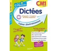Dictées Cm1 - Cahier D'entraînement