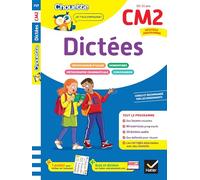 Dictées CM2 - Cahier de soutien nouveau programme: Leçons et exercices corrigés