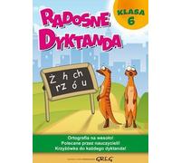 Dictées joyeuses - 6e année Joanna Zawadzka (Buch auf Polnisch)