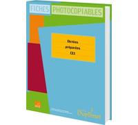 Dictées Préparées Ce1 - Fiches Photocopiables