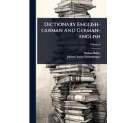 Dictionary English-german And German-english