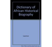 Dictionary of African Historical Biography