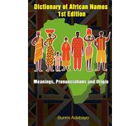 Dictionary Of African Names