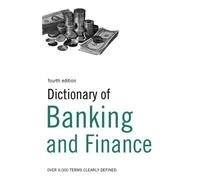 Dictionary Of Banking And Finance