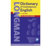 Dictionary of contemporary english 6e - Longman - Pearson France - broché - Dictionnaire et encyclopédie