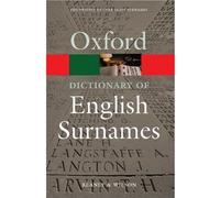 Dictionary Of English Surnames Oqr