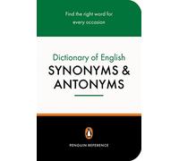 Dictionary Of English Synonyms And Antonyms