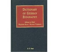 Dictionary of German National Biography, Dictionary of German Biography