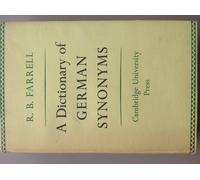 Dictionary Of German Synonyms