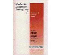Dictionary of Language Testing