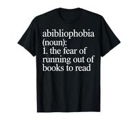 Dictionnaire Abibliophobie Citation Amoureux T-Shirt
