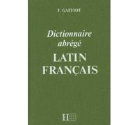 Dictionnaire Abrégé Latin Français