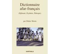 Dictionnaire Afar-Français (Djibouti, Erythrée, Ethiopie)