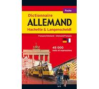 Dictionnaire allemand Hachette & Langenscheidt: Français-allemand, allemand-français