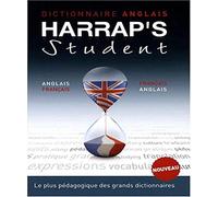 Dictionnaire anglais-français, français-anglais Student