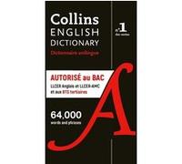 Dictionnaire anglais unilingue - format poche - autorisé au bac spécialités LLCER Anglais et LLCER-AMC + BTS tertiaires Collectif (Auteur)