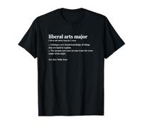 Dictionnaire Arts libéraux Définition majeure Étudiant Universitaire T-Shirt
