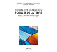 Dictionnaire bilingue des sciences de la Terre - 6e éd. - Anglais/Français-Français/Anglais: Anglais/Français-Français/Anglais
