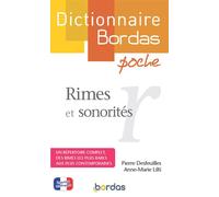 Dictionnaire Bordas poche Rimes et sonorités - Pierre Desfeuilles - Bordas - relié - Dictionnaire et encyclopédie