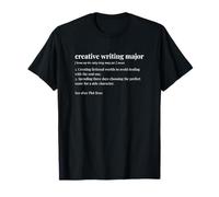 Dictionnaire College Majors Creative Writing Major T-Shirt