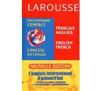 Dictionnaire Compact Francais-Anglais Et Anglais-Francais