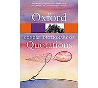 Dictionnaire concis des citations d'Oxford