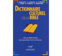 Dictionnaire Culturel De La Bible