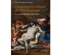 Dictionnaire culturel du christianisme - Le sens chrétien des mots Pascal-Raphaël Ambrogi (Auteur), Pascal Wintzer (Préface)