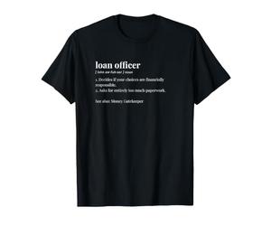 Dictionnaire d'agent de crédit Expert hypothécaire drôle T-Shirt