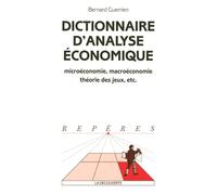 Dictionnaire d'analyse économique
