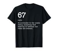 Dictionnaire de 67 définitions Funny Six Seven Meme Boys & Kids T-Shirt