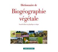 Dictionnaire de biogéographie végétale (NE)