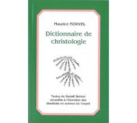 Dictionnaire De Christologie