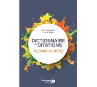 Dictionnaire de citations pas comme les autres
