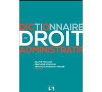 Dictionnaire de droit administratif