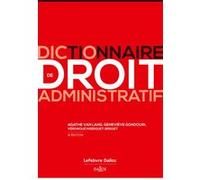 Dictionnaire De Droit Administratif