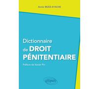 Dictionnaire de droit pénitentiaire