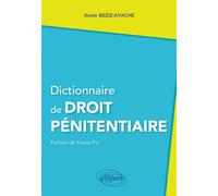 Dictionnaire de droit pénitentiaire