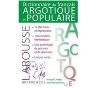 Dictionnaire de Français argotique et populaire