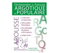 Dictionnaire de Français argotique et populaire - François Caradec - Larousse - broché - Dictionnaire et encyclopédie