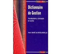 Dictionnaire de gestion MAHE DE BOISLANDELLE (Auteur)