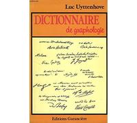 Dictionnaire de graphologie