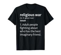 dictionnaire de guerre religieuse définition sarcastique drôle T-Shirt