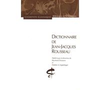 Dictionnaire de Jean-Jacques Rousseau