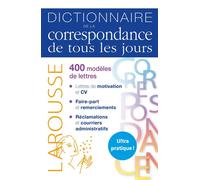 Collectif – Dictionnaire de la correspondance de tous les jours – 400 modèles – Broché